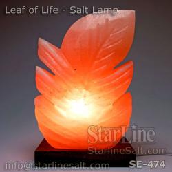 New Leaf Salt Lamp